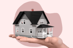 Ilustração de uma casa