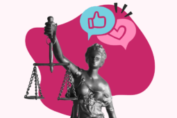 Ilustração de marketing jurídico