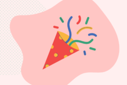 Ilustração de animação de festa