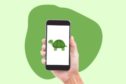 Ilustração de como desligar celular travado