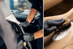 como limpar banco de carro