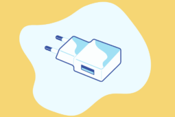 Ilustração de Deixar o carregador na tomada gasta energia